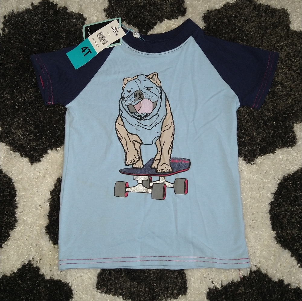 Boys blue shirt